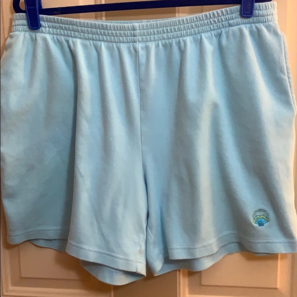 QF Cotton shorts with seashell. 1X